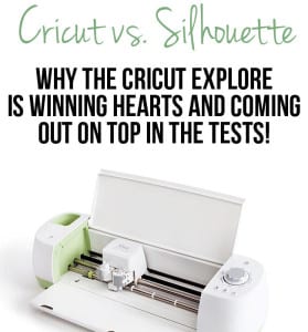 Cricut vs Silhouette: Why the Cricut Explore Continually Wins