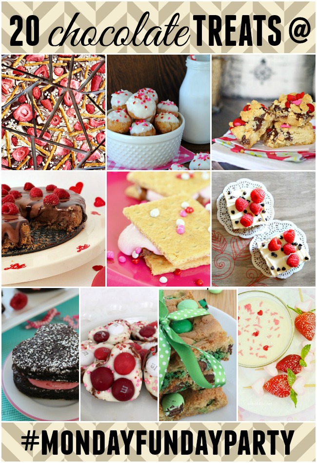 20 Chocolate Treats via Wait 'Til Your Father Gets Home #MondayFundayParty