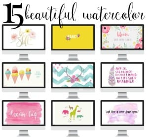 15 Beautiful Free Watercolor Backgrounds for Your Tech