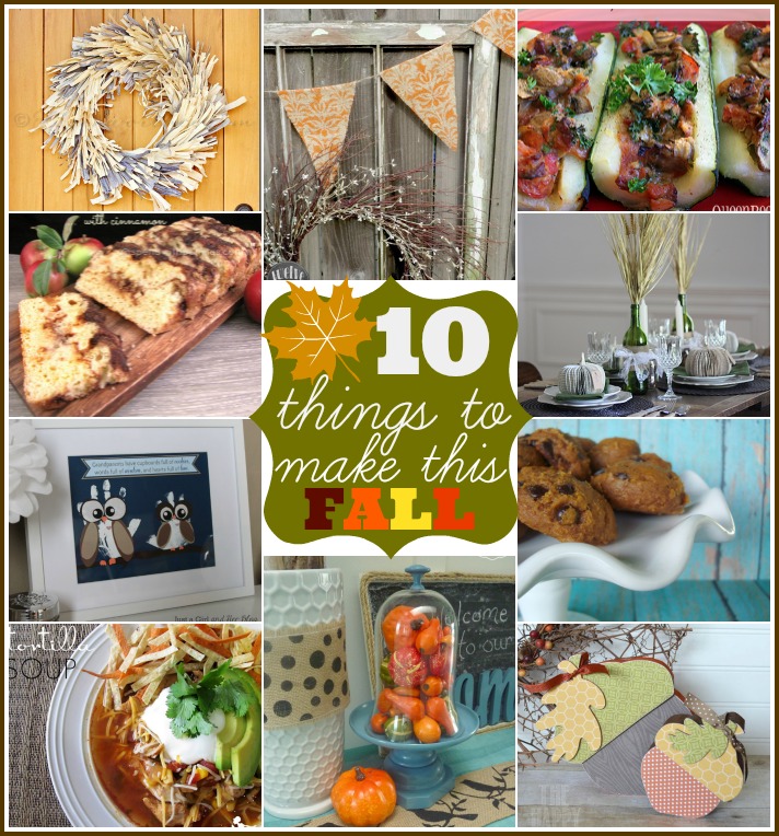10 Things to Make for Fall