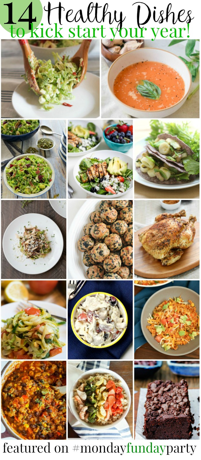 Healthy Dishes for Healthy Eating Monday Funday Liink Party